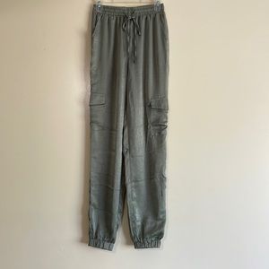 Missguided Satin Cargo Trouser